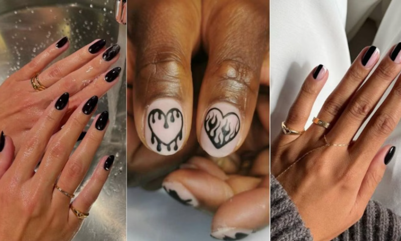 Super Short Press-On Nails with a Sleek, Chic Look